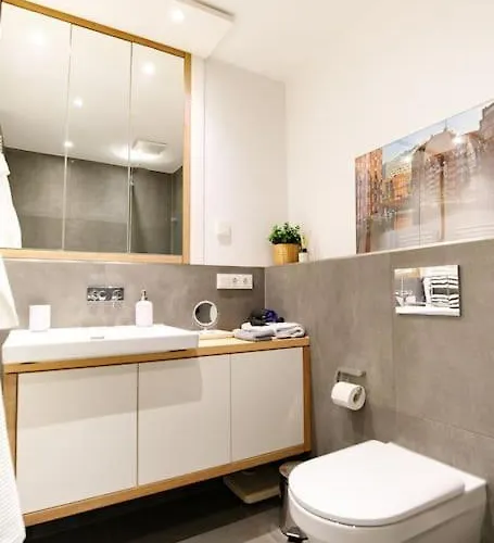 80 Sqm Flat With Terrace And 15min To Fair And 5min To Old Town アパート デュッセルドルフ